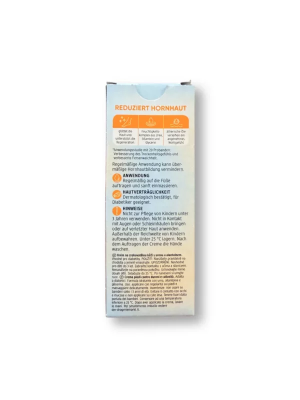 Foot cream, callus reducing cream with urea & allantoin, 50 ml