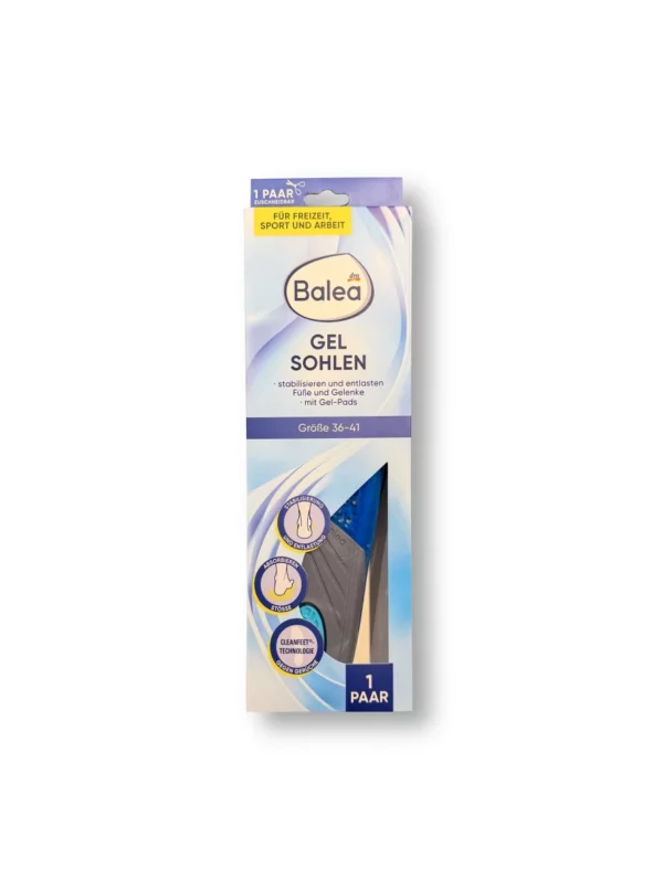 Insoles gel soles, size 36-41 (1 pair), 2 pcs