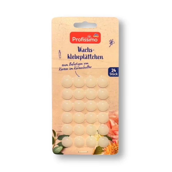 Wax adhesive plates, 24 pcs