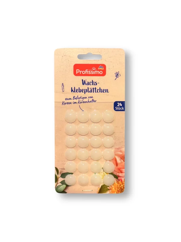 Wax adhesive plates, 24 pcs