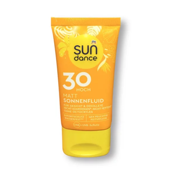 Sonnenfluid Gesicht mattierend, LSF 30, 50 ml