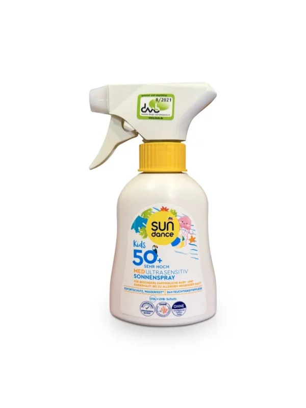Sonnenspray Kids, MED ultra sensitiv, LSF 50+, 200 ml