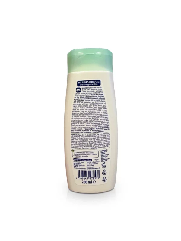 Sensitive sun milk, SPF 30, 200 ml
