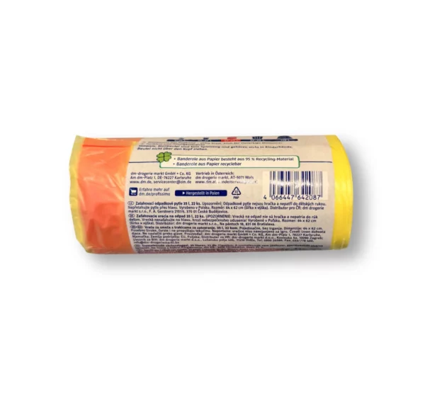 Prof. 35l bin liner with drawstring, 22 pcs Prof. 35l bin liner with drawstring, 22 pcs