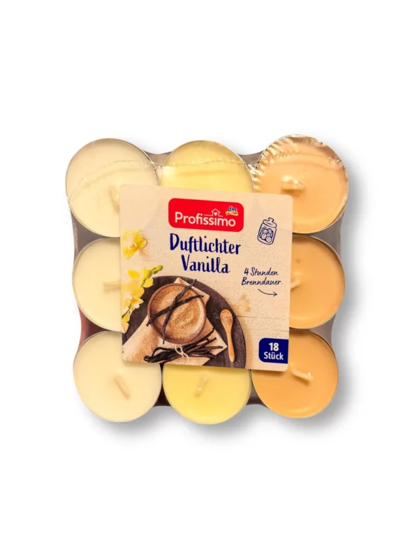 Vanilla scented lights, 1 pc