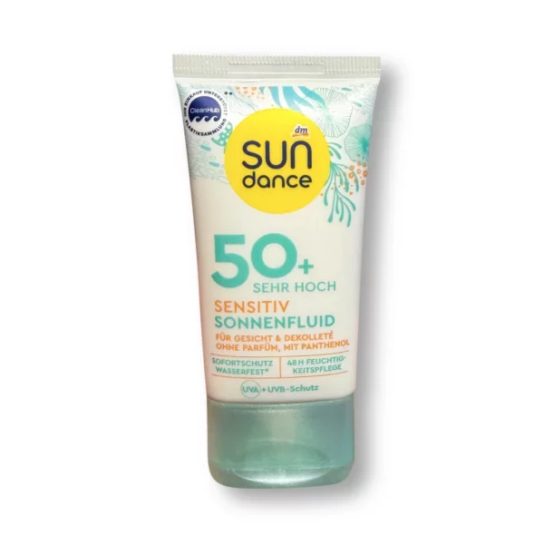 Sonnenfluid Gesicht sensitiv LSF 50+, 50 ml