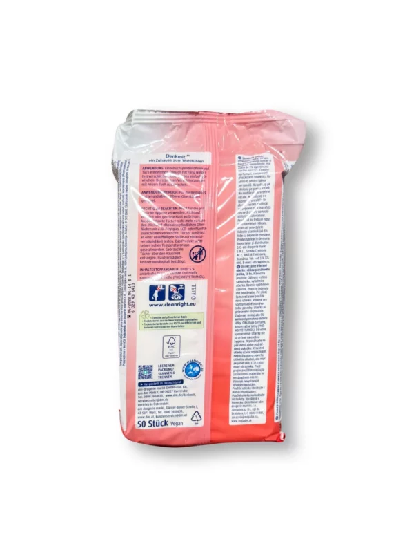 Moist all-purpose wipes pomegranate, 50 pcs. Moist all-purpose wipes pomegranate, 50 pcs.