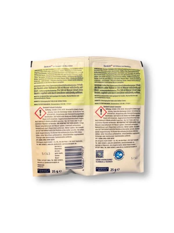 Descaler (2x25 g), 50 g