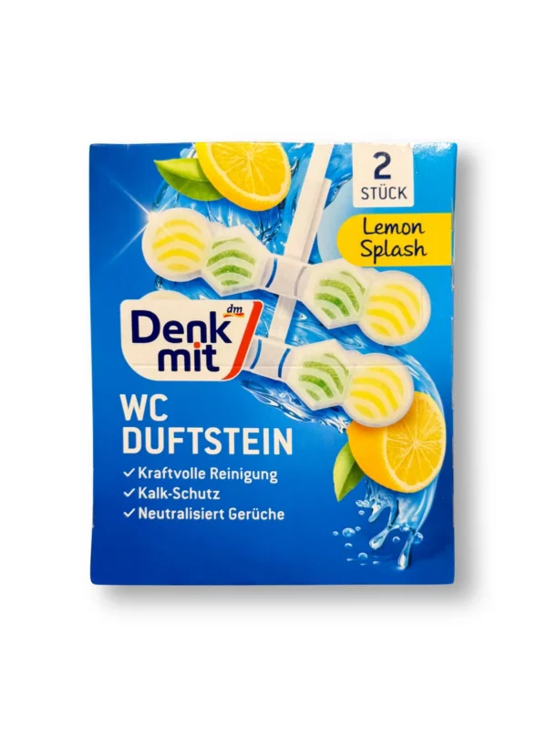 WC fragrance stone Lemon Splash, 2 pcs.
