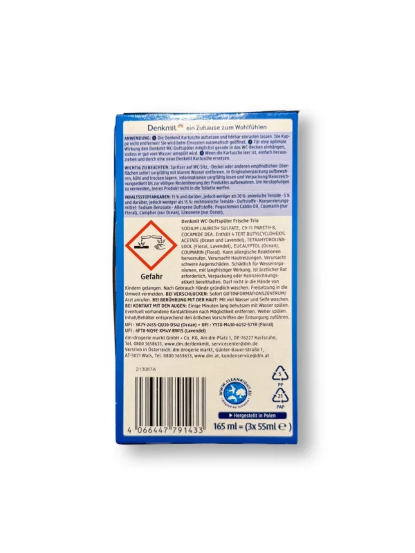 WC freshener Freshness Trio, 3 pcs. WC freshener Freshness Trio, 3 pcs.