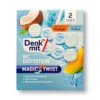 WC fragrance stone Magic Twist Mango & Coconut, 2 pcs.