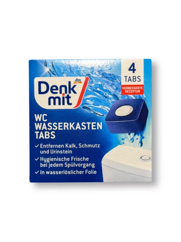 WC water tank tabs, 4 pcs