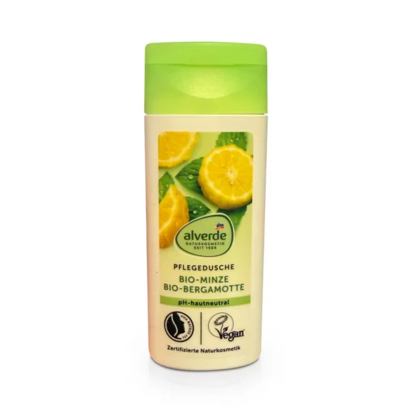 Mint and bergamot shower gel, travel size, 50 ml