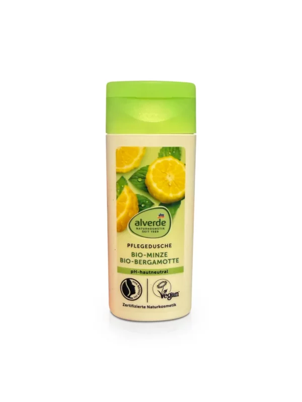 Mint and bergamot shower gel, travel size, 50 ml