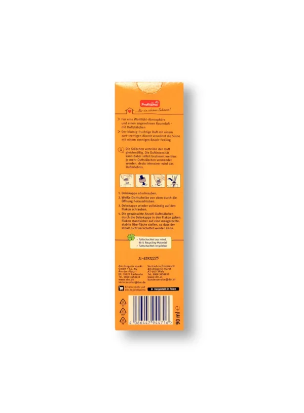 Fragrance sticks room fragrance Beach Day, 90 ml Fragrance sticks room fragrance Beach Day, 90 ml