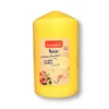 Candle smooth 140/80 butter yellow, 1 pc Candle smooth 140/80 butter yellow, 1 pc