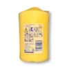 Candle smooth 140/80 butter yellow, 1 pc Candle smooth 140/80 butter yellow, 1 pc