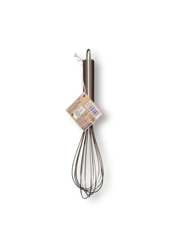 Stainless steel & silicone whisk, 1 pc Stainless steel & silicone whisk, 1 pc