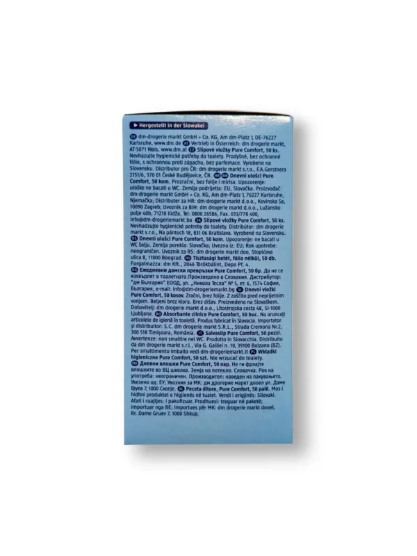 Panty liners Pure Comfort Normal, 50 pcs.