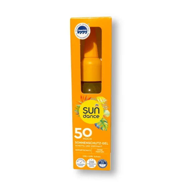 Sun protection gel for scalp & crown, SPF 50, 50 ml