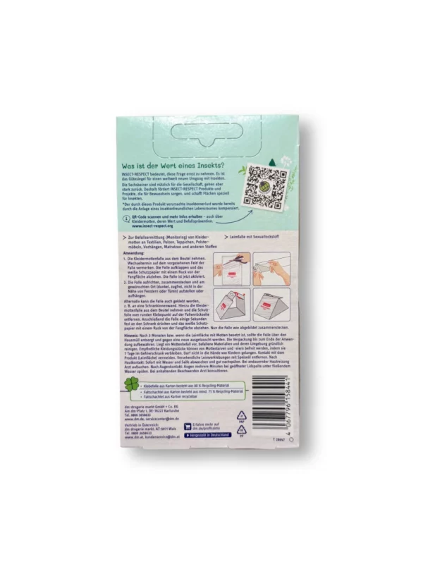 Clothes moth traps, 3 pcs