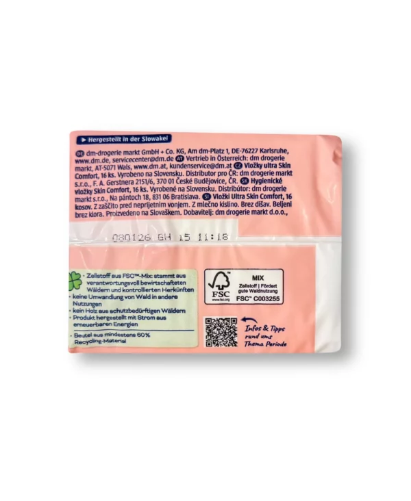Ultra pads Skin Comfort Normal, 16 pcs