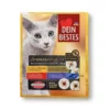 Wet cat food rich in chicken, turkey, beef & salmon, Sternenküche Multipack (8x100 g), 800 g