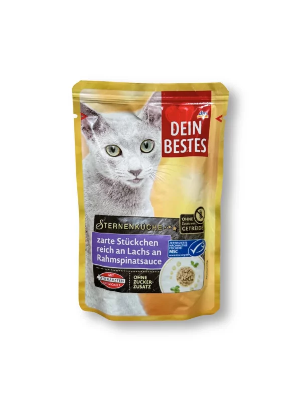 Wet cat food rich in salmon, star cuisine, 100 g