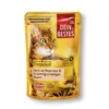 Wet cat food, rich in turkey with egg in sauce, Exquisit, 85 g
