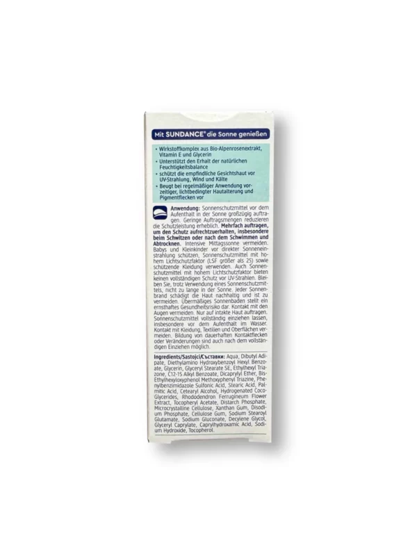 Alpine sensitive sun cream with cold protection, SPF 50, 50 ml