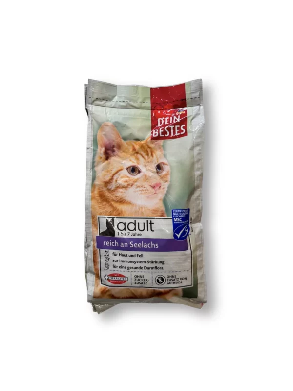 Dry cat food rich in pollock, 750 g