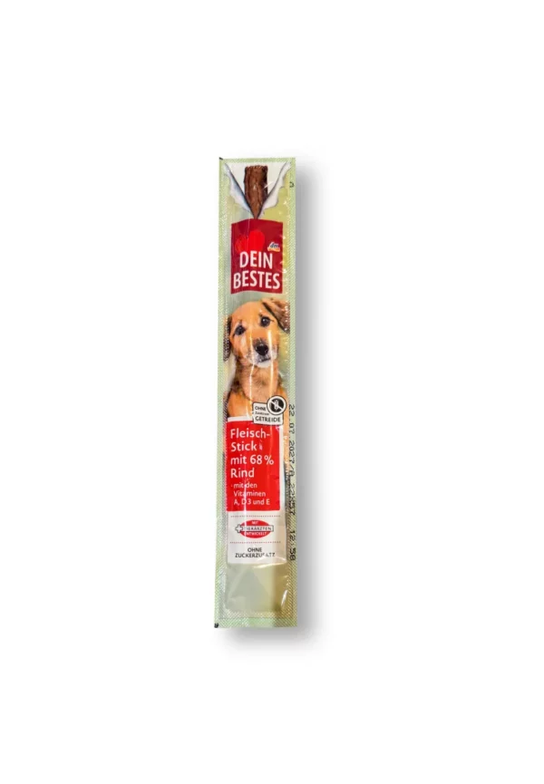 Hundeleckerli Fleischstick mit Rind, 12 g