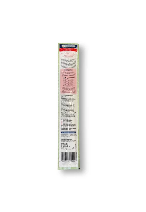 Hundeleckerli Fleischstick mit Rind, 12 g