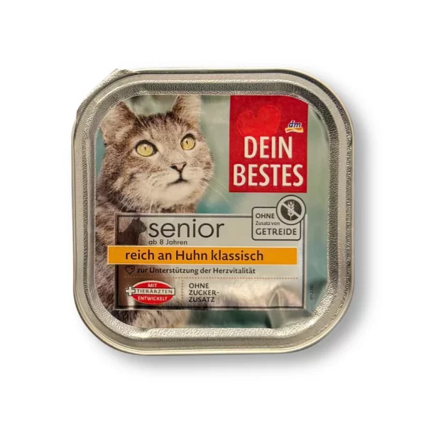 Wet Cat Food Rich in Chicken, Senior, 100 g Wet Cat Food Rich in Chicken, Senior, 100 g