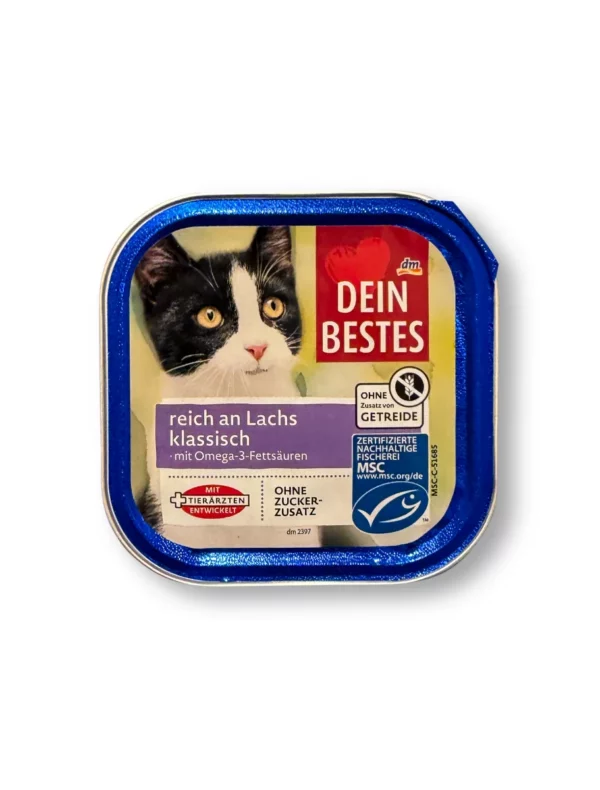 Wet Cat Food Rich in Salmon, MSC Certified, 100 g Wet Cat Food Rich in Salmon, MSC Certified, 100 g