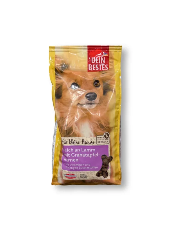 Trockenfutter Hund mit Lamm & Granatapfelkernen, für kleine Hunde, 1 kg