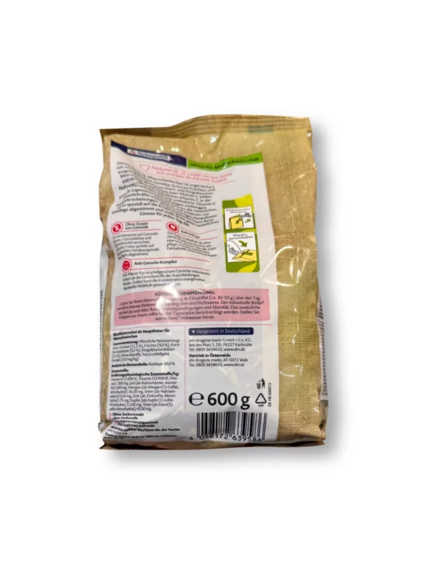 Nagerfutter, Menü für Meerschweinchen, Naturverliebt, 600 g