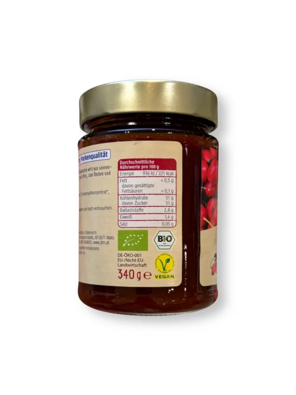 Fruchtaufstrich, Hagebutte 55% Frucht, 340 g