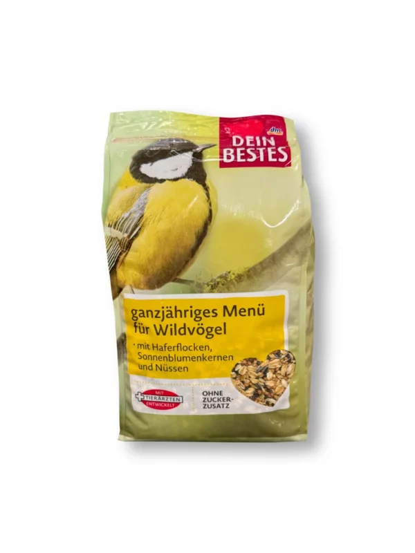 Dein Bestes ganzjähriges Menü für Wildvögel, 1 kg Dein Bestes ganzjähriges Menü für Wildvögel, 1 kg