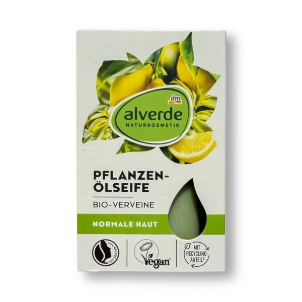Seifenstück Pflanzenölseife mit Verveine, 100 g