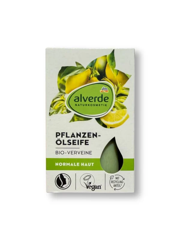 Seifenstück Pflanzenölseife mit Verveine, 100 g