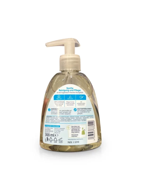 Flüssigseife, milde Seife Pflege & Hygiene, antibakteriell, 300 ml