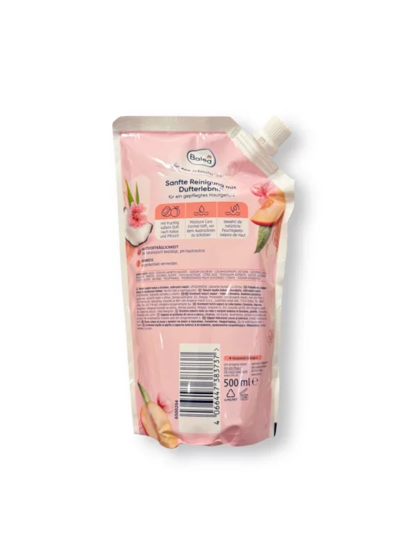 Cremeseife Pfirsich & Kokos Nachfüllpack, 500 ml