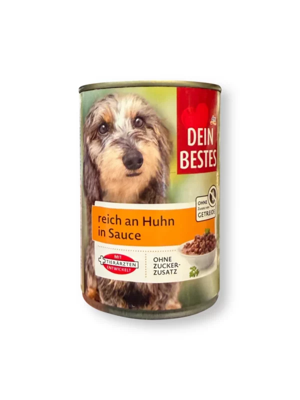 Nassfutter Hund reich an Huhn in Sauce, 400 g Nassfutter Hund reich an Huhn in Sauce, 400 g