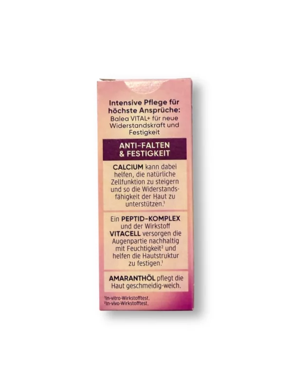 Augencreme Vital+ straffend, 15 ml