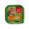Nassfutter Katze Bio reich an Huhn mit Pute, Karotte & Rapsöl, 100 g