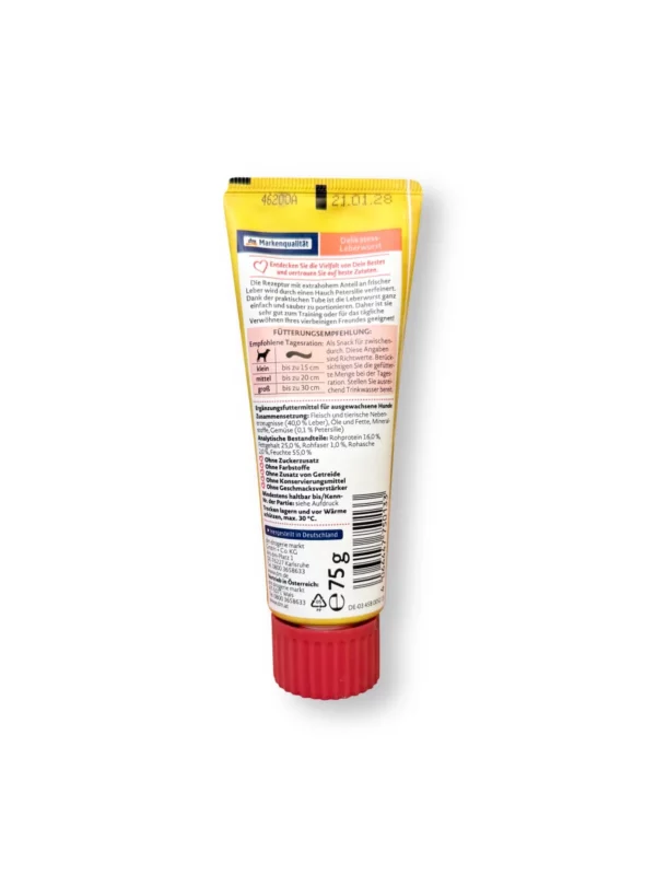 Hundeleckerli Leberwurst, 75 g