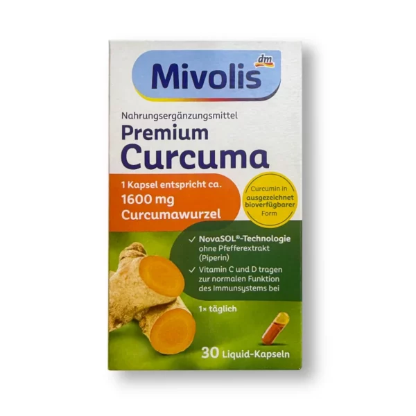 Premium Curcuma Liquid-Kapseln 30 St, 19 g