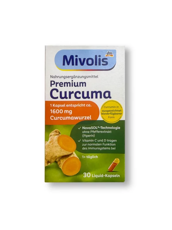 Premium Curcuma Liquid-Kapseln 30 St, 19 g