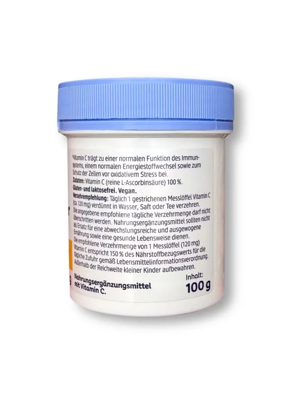 Vitamin C Pulver, 100 g